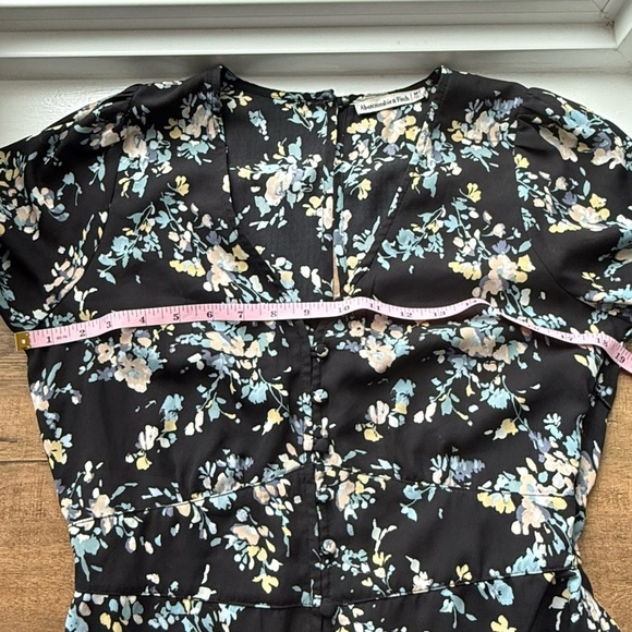 Abercrombie & Fitch women’s floral midi dress size M Y2K - Picture 6 of 8